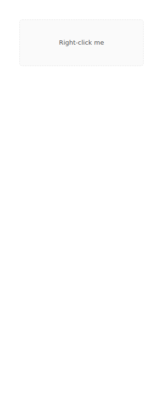 UI/Primitives/ContextMenu — Primitive